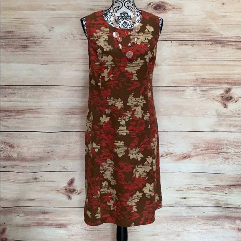 Norton McNaughton Floral Woman Dress Sz 12